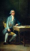 Francisco de Goya, Retrato de Francisco de Saavedra y Sangronis Secrario de Estado de Espana